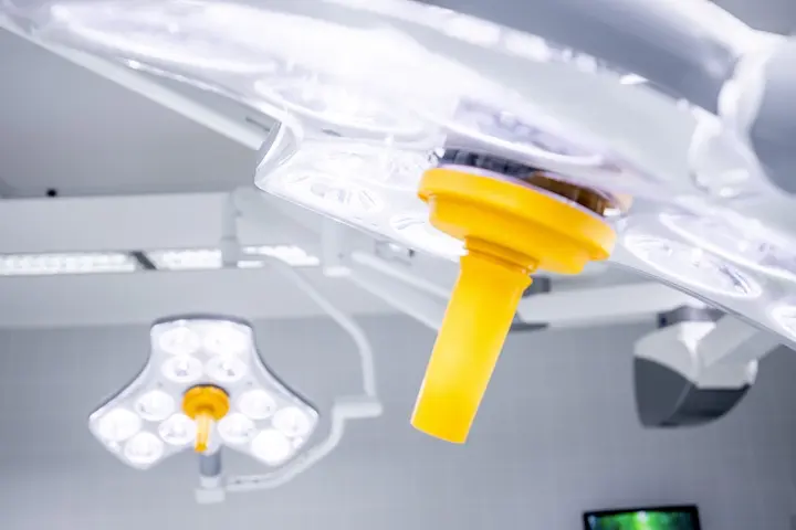 Ambulante Operation Bild von OP Leuchten